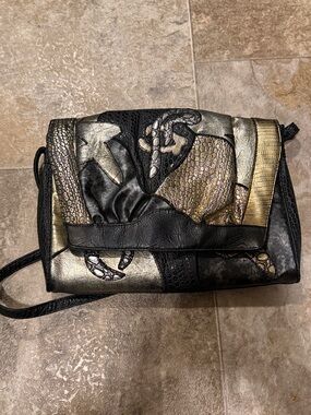 Vintage 80’s Nas Bag Unique Exotic Wild Handbag